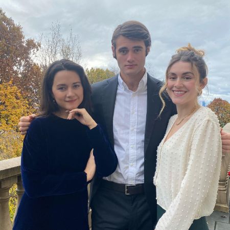 Arabella Sezen Oz and her siblings to a picture on her birthday. 